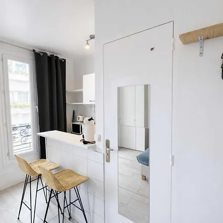 Jolie 25m2 Bien Equipe 2p - 20 Apartment Paris